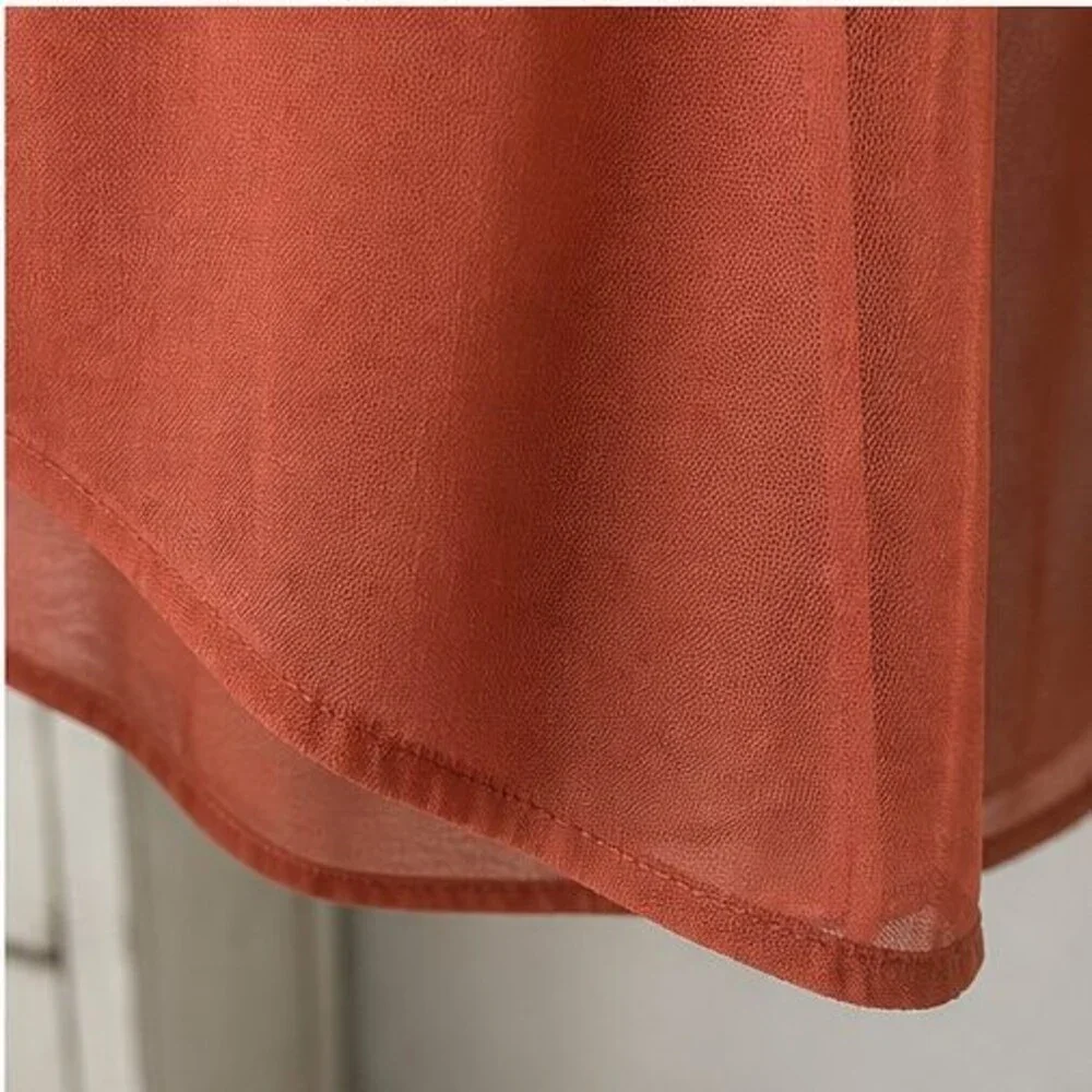 Rust Tunic Blouse - Picture 6 of 6